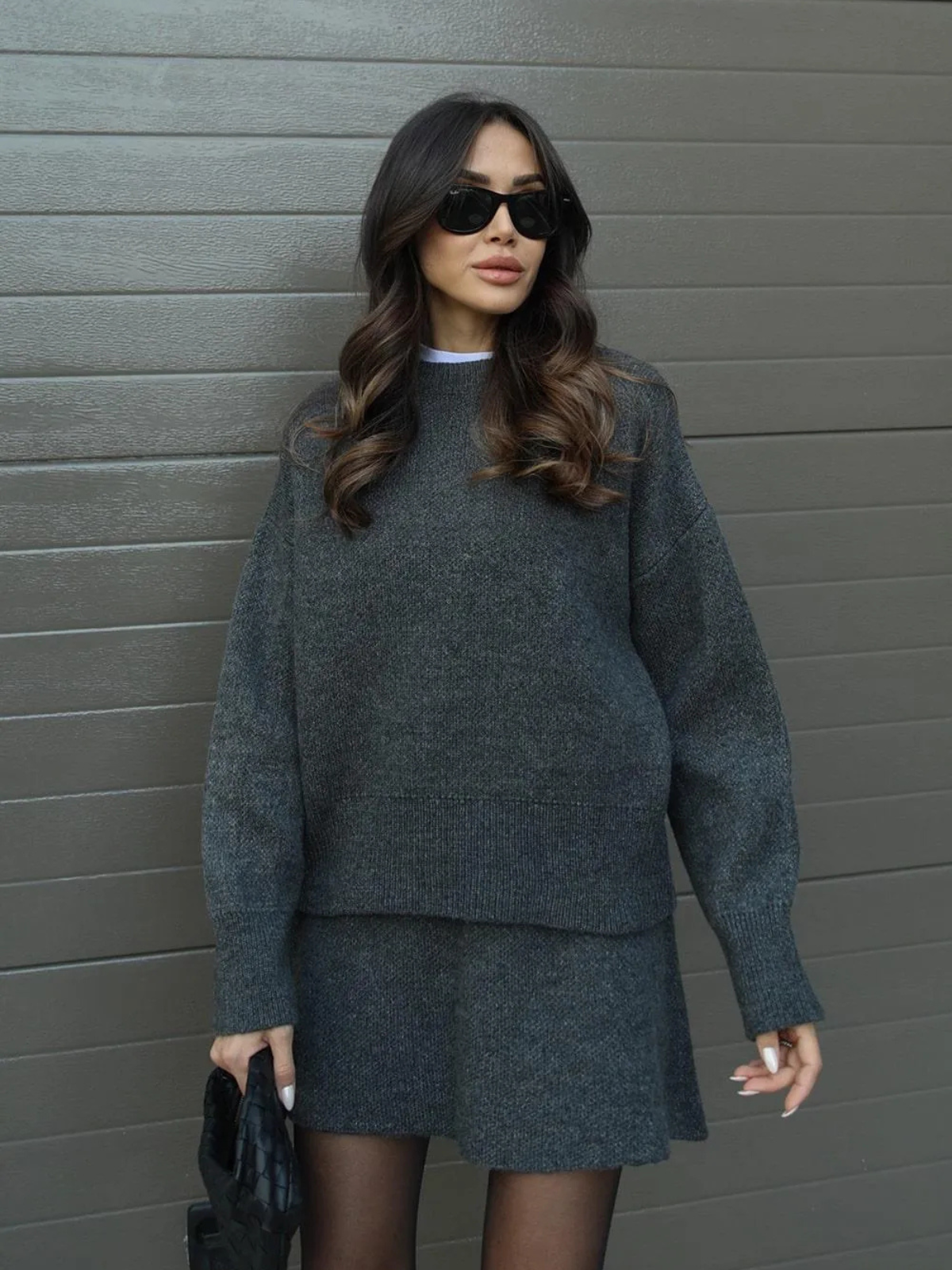 LARA KNITTED SWEATER (+SKIRT)