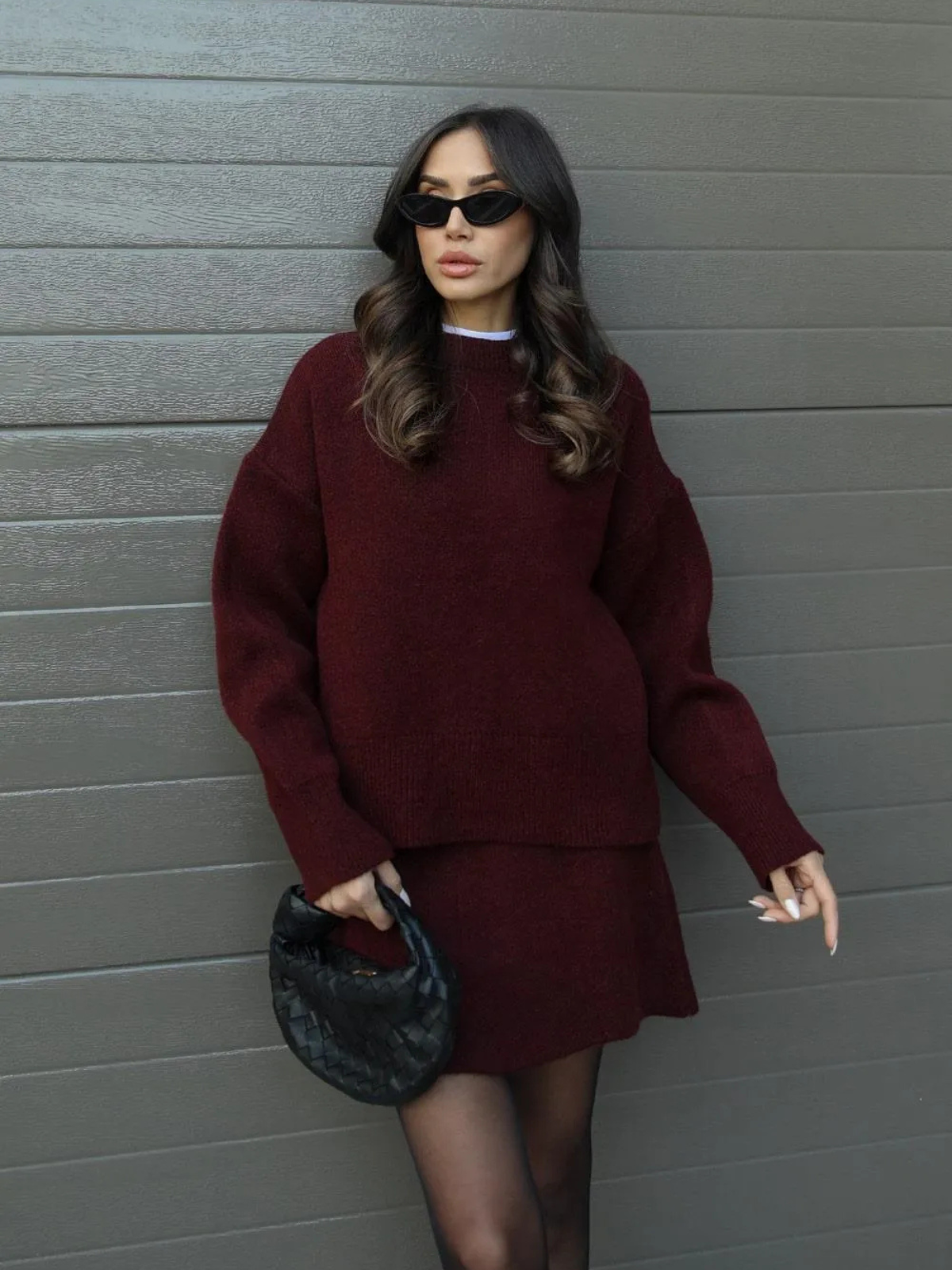 LARA KNITTED SWEATER (+SKIRT)