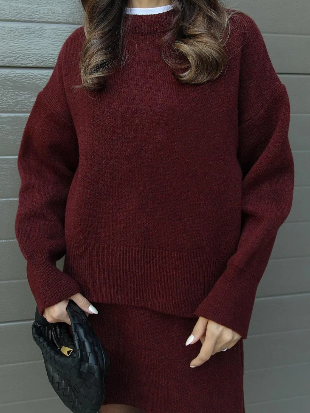 LARA KNITTED SWEATER (+SKIRT)